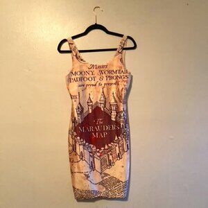 Harry Potter Marauder's Map Dress